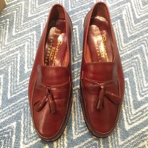 Burgundy Bally Men’s loafers Size 7 NIB w dustbag